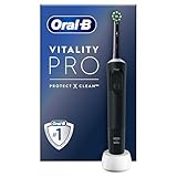 Oral-B Vitality Pro Elektrische Zahnbürste/Electric Toothbrush, 3 Putzmodi für Zahnpflege & Protect X Clean Zahnbürstenkopf, Geschenk Mann/Frau,...