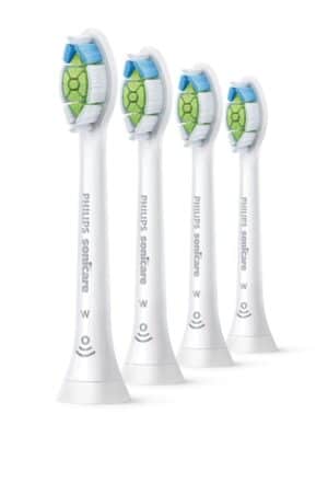 Philips Sonicare W Optimal White Standard-Bürstenköpfe weiß (4 Stück) HX6064/10