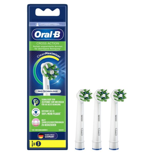 Oral-B Aufsteckbürsten CrossAction CleanMaximizer