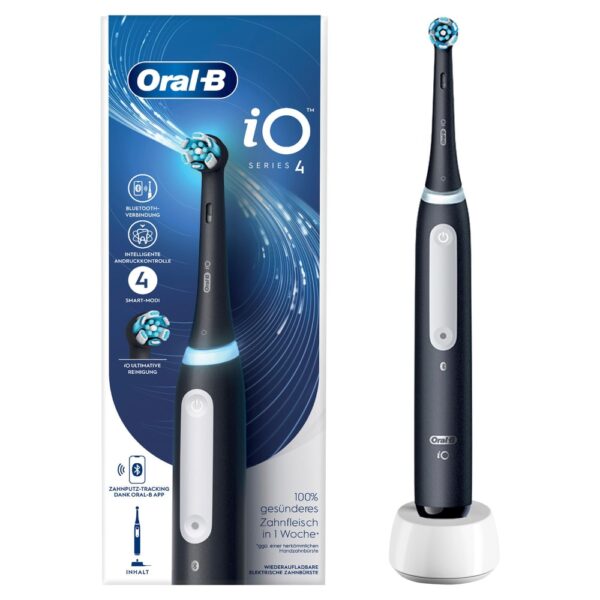 Oral-B iO Series 4 Matt Black Zahnbürste