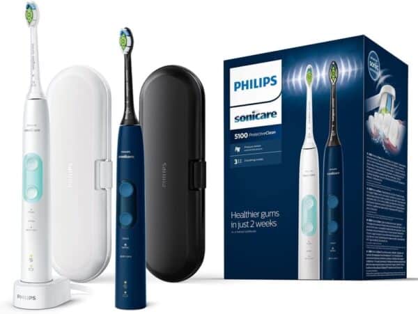 Philips Sonicare Protective Clean 4500 HX6851/34 Doppelpack Schallzahnbürste