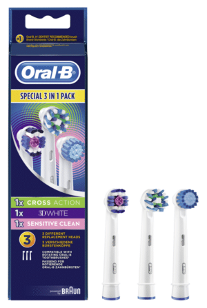 Oral-B Multi-Pack 3 in 1 Aufsteckbürsten 3 Stück